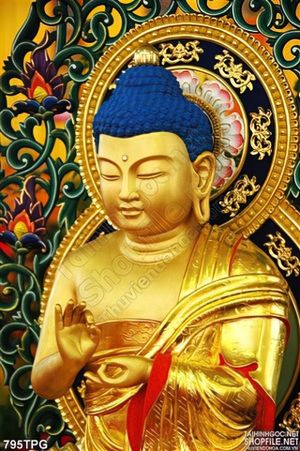Tranh Phật Tổ trang trí treo tường