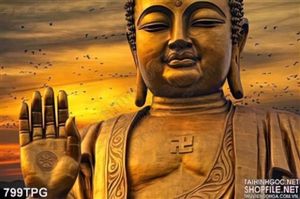 Tranh Phật Tổ bằng đồng