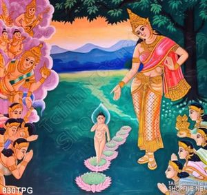 Tranh đại lễ Phật đản