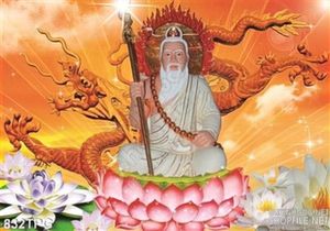 Tranh Phật dán tường trang trí