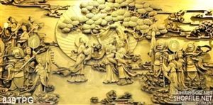 Tranh Phật điêu khắc treo tường