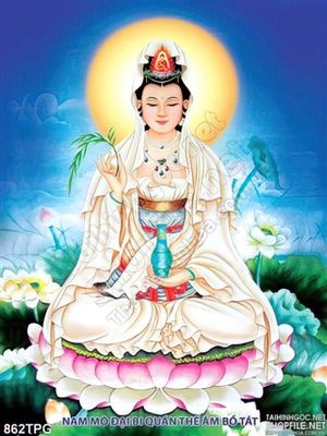 Tranh Bồ Tát nghệ thuật