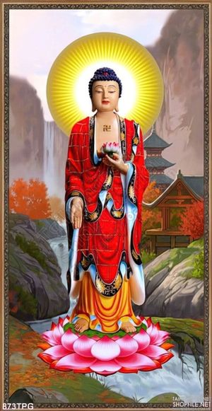Tượng Phật nghệ thuật 3D