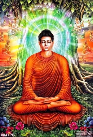 Tranh Đức Phật Thích Ca Mâu Ni đẹp nhất