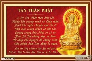 Tranh kinh Phật treo tường