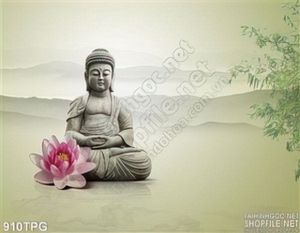 Tranh Phật file psd