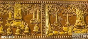 Tranh Phật điêu khắc khổ lớn