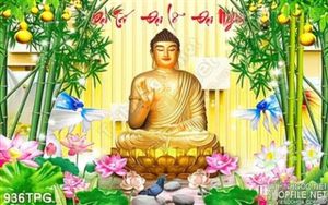 Tranh tượng Phật Tổ Như Lai treo tường