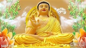 Tranh Phật Tổ treo tường 3D