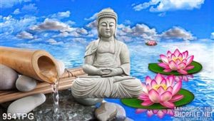 Psd Tranh Phật Giáo
