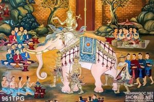 Tranh Cổ trong Đền Thờ Phật