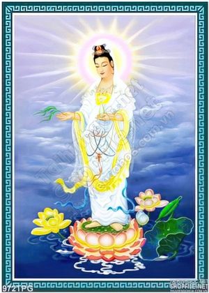 Tranh Phật Quan Âm đẹp