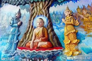 Tranh treo tường đẹp hình Phật