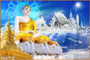 Tranh dán tường tượng Phật