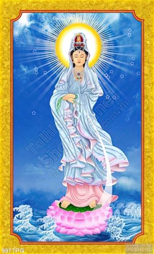 Tranh Bồ Tát treo tường