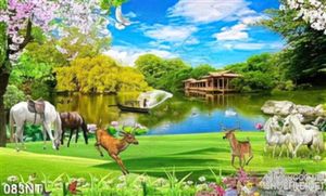 Tranh phong cảnh hữu tình nghệ thuật
