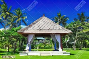 Tranh khu nghỉ dưỡng