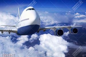 Tranh máy bay trên bầu trời 10240NT