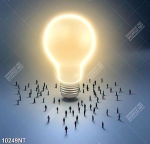 Tranh nghệ thuật bóng đèn sợi đốt
