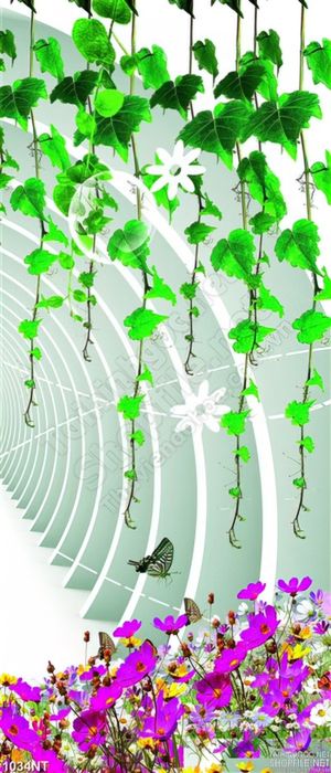 Tranh bức tường dây leo