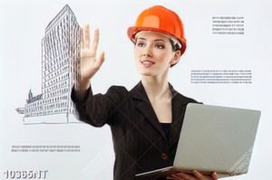 Tranh nữ sếp trẻ