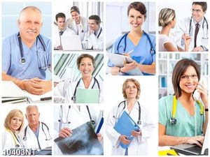 Tranh ghép bác sỹ tài giỏi