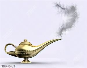 Tranh đèn thần Alabin