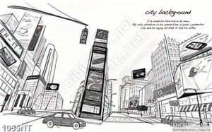 Tranh thành phố hiện đại