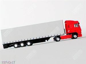 Tranh xe tải chở hàng