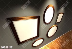 Tranh các loại khung tranh gắn trên tường