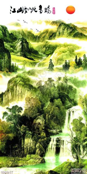 Tranh vẽ sơn thủy