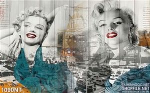 Tranh nàng Marilyn Monroe