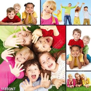 Tranh ghép những đứa trẻ đáng yêu