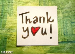 Tranh thank you