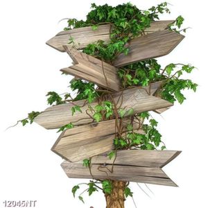 Tranh mũi tên chỉ đường