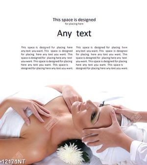 Tranh nằm massage thư giãn