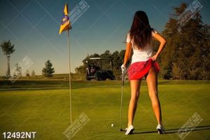 Tranh sân chơi golf