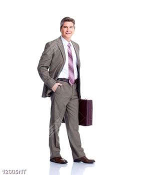 Tranh người đàn ông mặc vest 