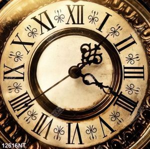 Tranh đồng hồ số la mã