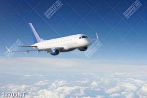 Tranh máy bay trên bầu trời 12700NT