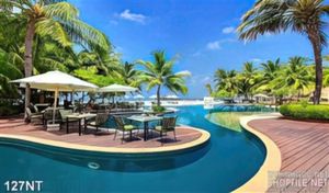 Tranh khu resort nổi tiếng