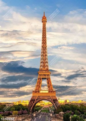 Tranh psd tháp Eiffel nước Pháp