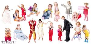 Tranh các bạn nhỏ dễ thương 