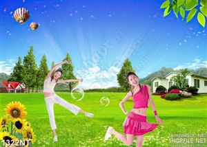 Tranh thiên nhiên và con người
