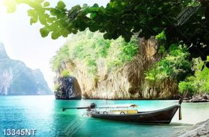 Tranh phong cảnh sông núi tuyệt đẹp 13345NT