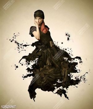Tranh người mẫu nghệ thuật 