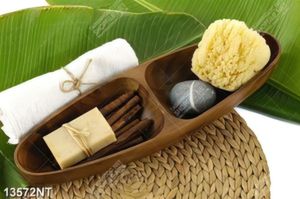 Tranh bánh xà bông treo tường spa