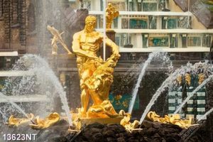Tranh tượng đài phun nước 13623NT