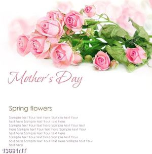 Tranh hoa mother's day