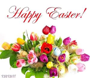 Tranh happy easter